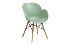 Essgruppe Tulip / NYC Sushi / Tula / Göteborg In Charakter Eiche Geölt Massiv Mit Bunten Stühlen -Boutique-Restaurantmöbelgeschäft 709274 1