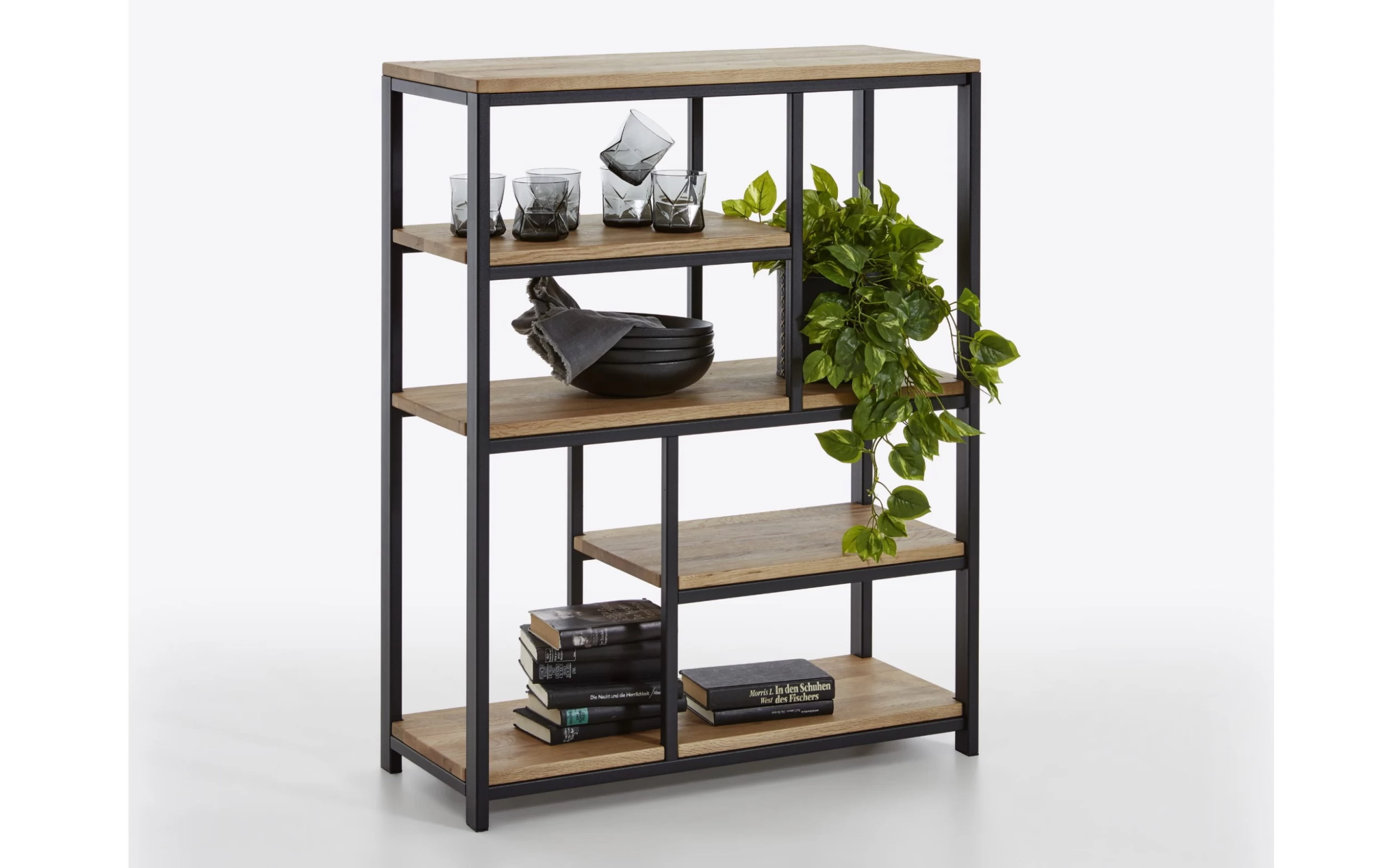 4er Regal Franco In Balkeneiche Natur Massiv 1 4er Regal Franco In Balkeneiche Natur Massiv