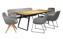 Essgruppe Tavia In Charakter Eiche Massiv Geölt