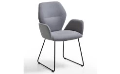 Essgruppe Atiste In Balkeneiche Massiv, Mit Bunten Stühlen -Boutique-Restaurantmöbelgeschäft 788865