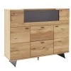 Highboard Brest In Wildeiche Massiv