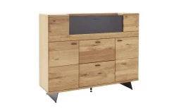 Highboard Brest In Wildeiche Massiv