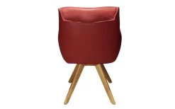 Armlehnenstuhl Dinning System Aus Leder In Chilli -Boutique-Restaurantmöbelgeschäft 847092
