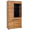 Vitrine Lola In Eiche Teilmassiv, 102 x 197 Cm
