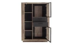 Highboard Antwerpen In Viking Oak Nachbildung -Boutique-Restaurantmöbelgeschäft 874224