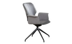 Stuhl Nevio Mit Armlehnen In Graniet, Inklusive Kipp-Funktion