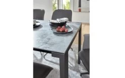 Esstisch Navarra In Dekton Orix, Inklusive Klappeinlage In Schwarz -Boutique-Restaurantmöbelgeschäft 882062