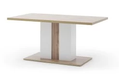 Esstisch Cali In Weiß / Wotan Eiche Nachbildung