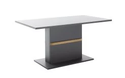 Esstisch Marsalla, Royal Grey, Balkeneiche Massiv Geölt