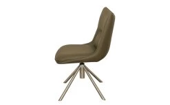 Stuhl Erso In Olive, Gestell Edelstahl Gebürstet -Boutique-Restaurantmöbelgeschäft 910836