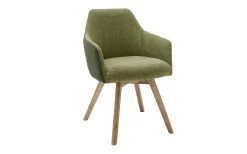 Armlehnstuhl Remal In Olive, Inklusive 180° Drehfunktion
