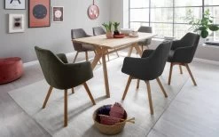 Armlehnstuhl Remal In Anthrazit, Inklusive 180° Drehfunktion -Boutique-Restaurantmöbelgeschäft 915519 1