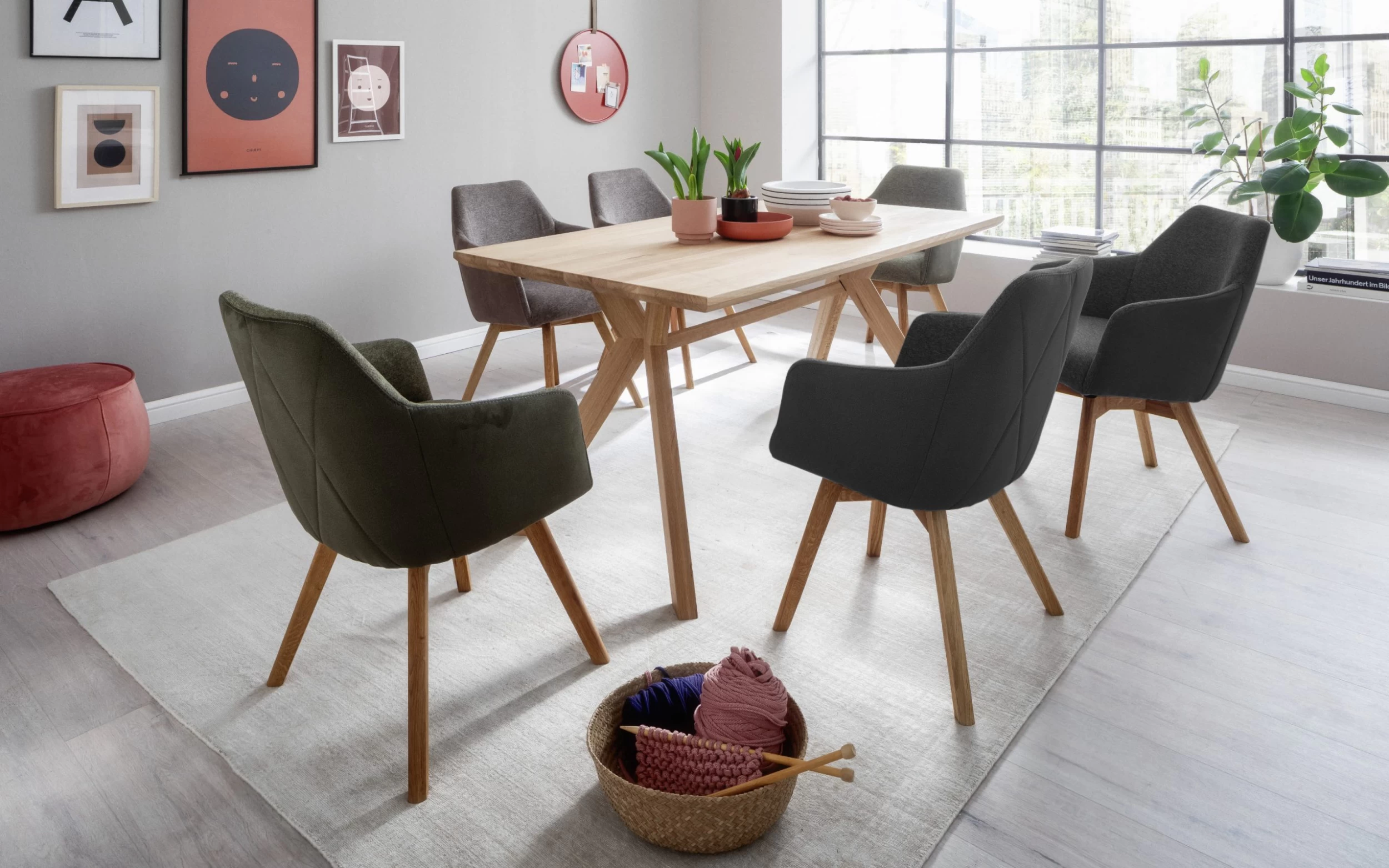 Esstisch Remal In Wildeiche Massiv Geölt 4 Esstisch Remal In Wildeiche Massiv Geölt – Bild 4