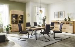 Stuhl LILLI PLUS In Carbonbraun, Mit Kopfstück Metall Matt Anthrazit -Boutique-Restaurantmöbelgeschäft 918836 2