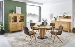 Essgruppe Juna/ET302 FEE Aus Wildeiche Hell Soft Gebürstet Geölt