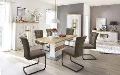 Vitrine Calva In Pinie Aurelio / Grandson Oak Nachbildung -Boutique-Restaurantmöbelgeschäft 921541