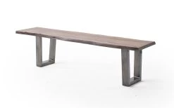 Bank Calabria Aus Akazie Massiv Natur Lackiert