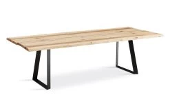 Esstisch Arbon In Balkeneiche Massiv Mit Waldkante