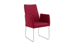 MONDO Polsterstuhl Amico, Rot, Inkl. Griff