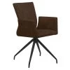 MONDO Armlehnstuhl Moka, Braun, Inkl. Rückstellfunktion