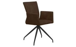 MONDO Armlehnstuhl Moka, Braun, Inkl. Rückstellfunktion