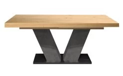 Esstisch Komfort 2.0/V, Asteiche Nachbildung, Inkl. Ausziehfunktion