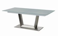 MONDO Esstisch Comedor, Silbergrau, Inkl. Ausziehfunktion