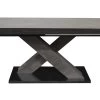 Esstisch Komfort 2.0/X, Graphit, Inkl. Ausziehfunktion