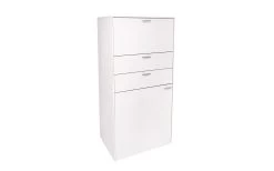 Highboard Sentino II, Weiß Matt Lackiert