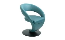 Drehsessel 6080, Bronco Leder, Topas